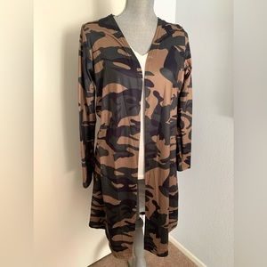 Dark Camo Cardigan